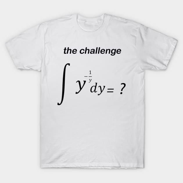 the challenge T-Shirt by Waleed Mahmud